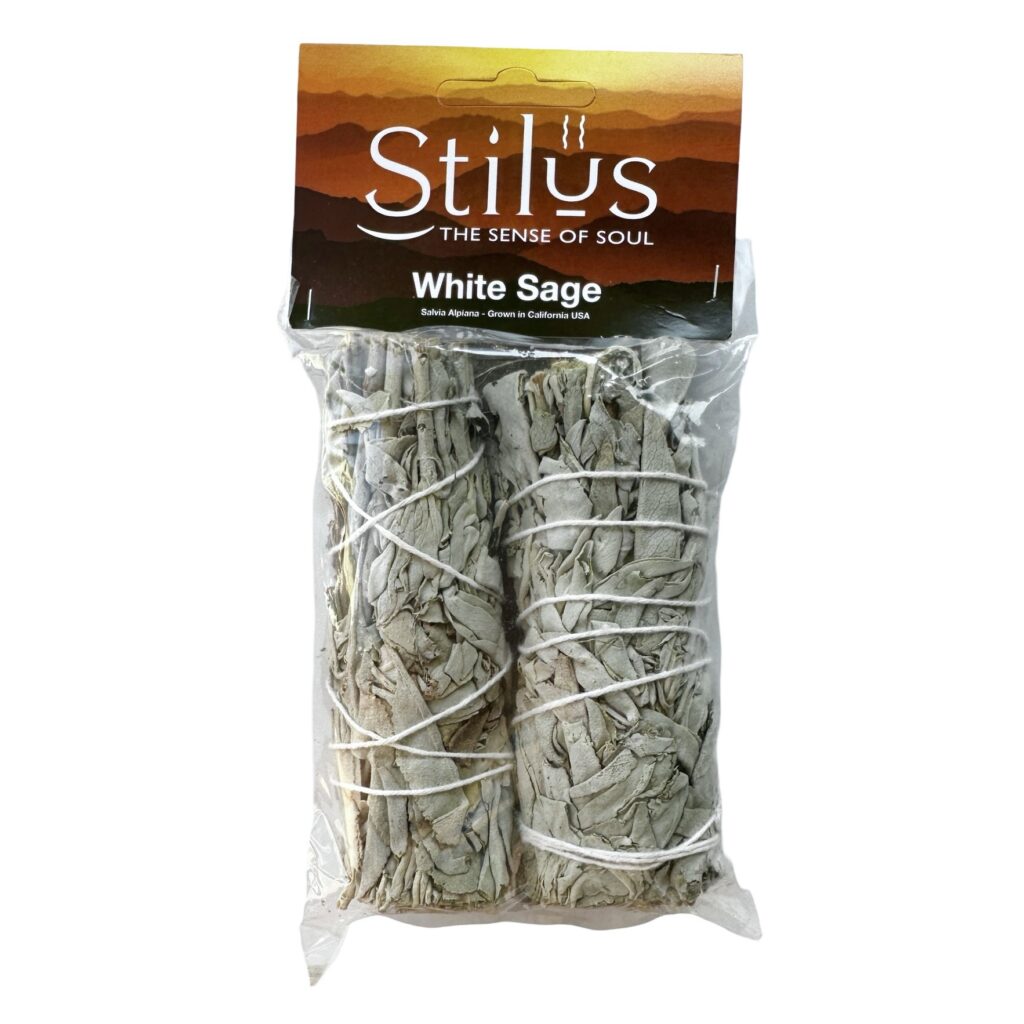 White Sage Smudge Stick 2 pack 12cm