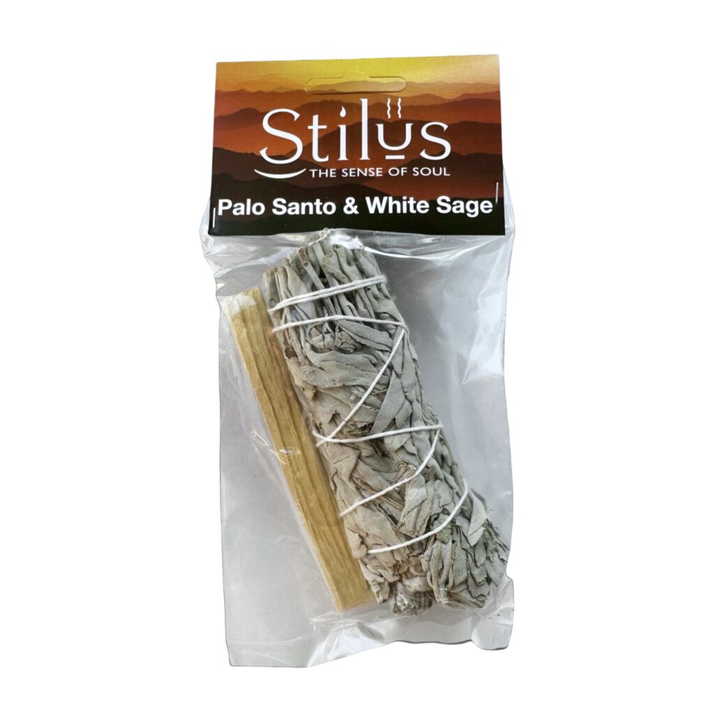 White Sage & Palo Santo Smudge Stick 12cm