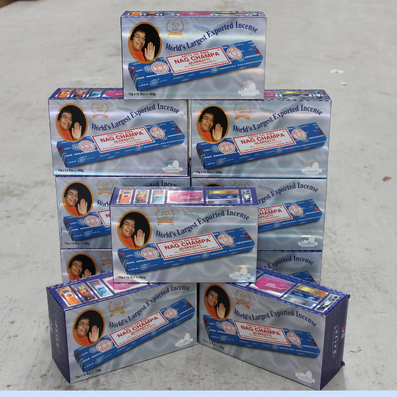 x Bulk deal - Nag Champa 15gm 10 boxes (click for details)