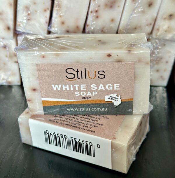 White sage Soap NEW 100gm bar