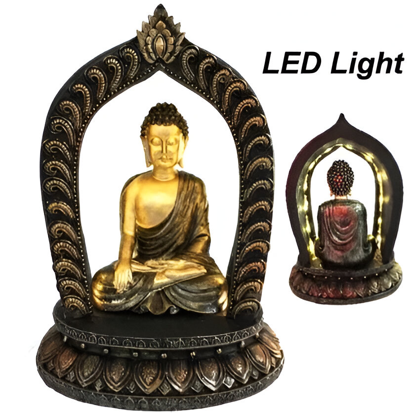 Buddha LED Light  22cm x 14cm.