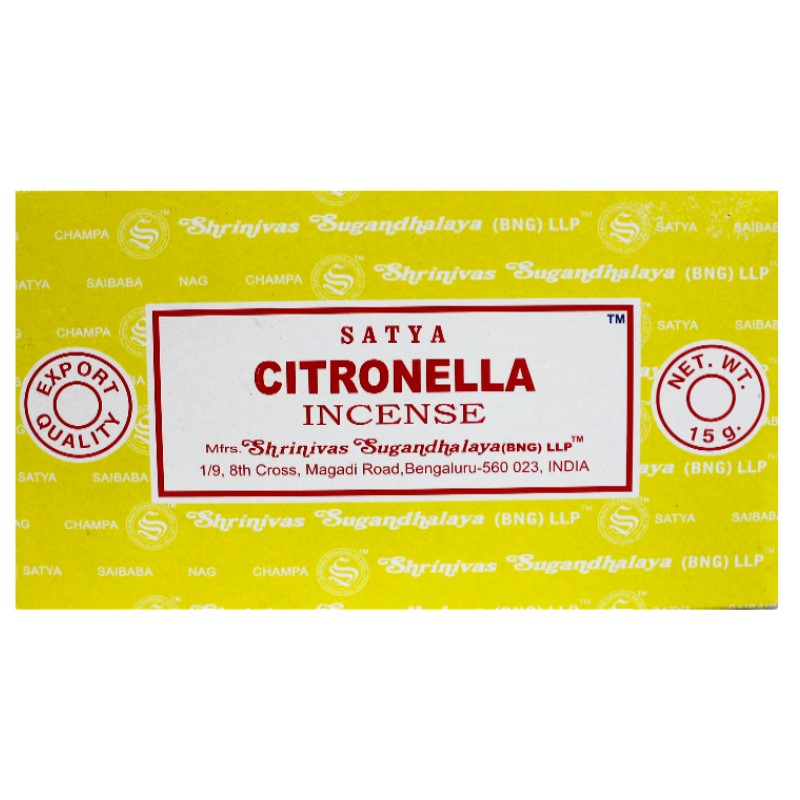 CITRONELLA - Nag champa 15gm (12 pack)