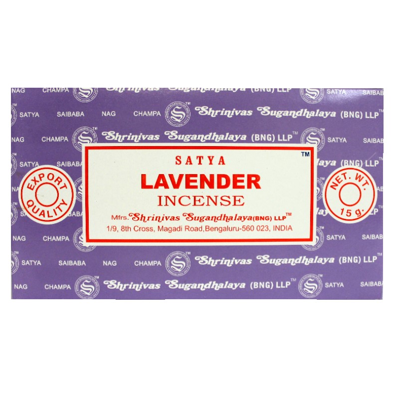 LAVENDER - Nag champa 15gm (12 pack)