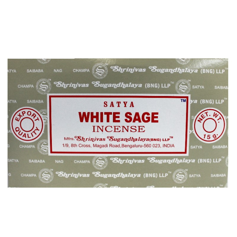 WHITE SAGE - Nag champa 15gm (12pk)