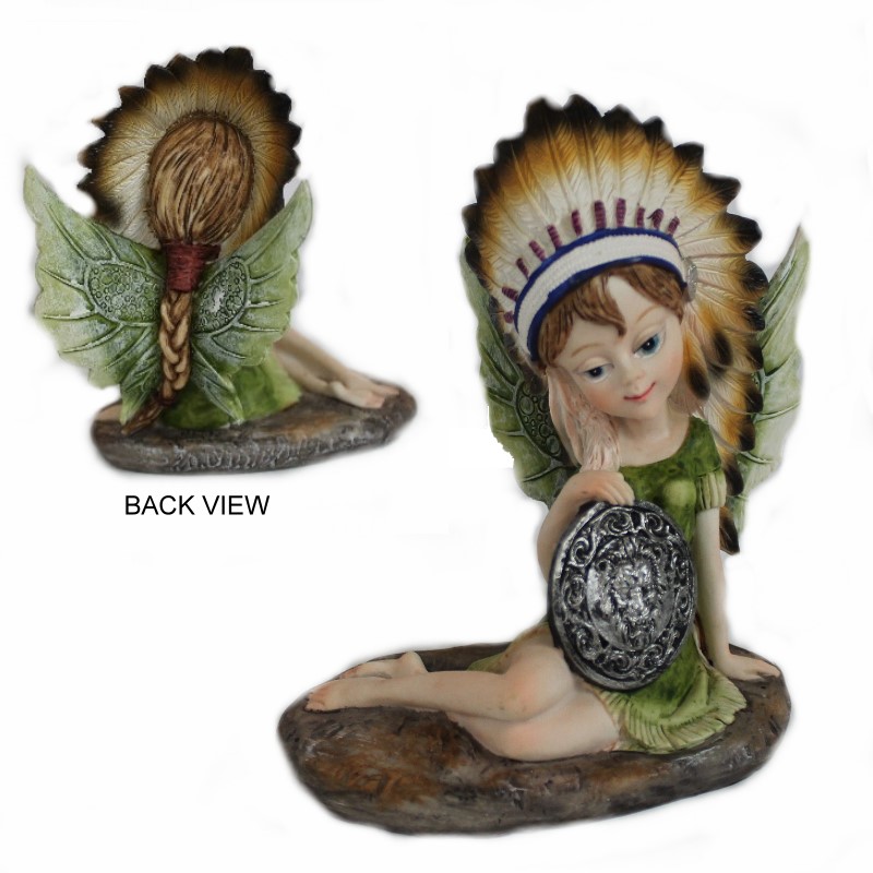 .Indian Fairy Girl - 11Hx10Lcm