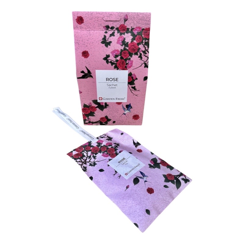 GF Fragrance Sachets Rose 5pk