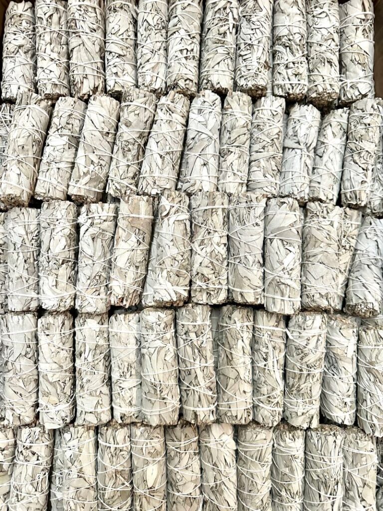 White Sage Smudge Stick mini 11cm (4 inch) 100 bulk deal