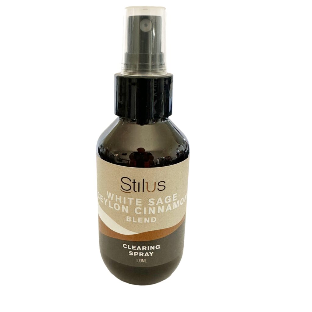 1 PACK - white sage & ceylon cinnamonclearing spray 100ml