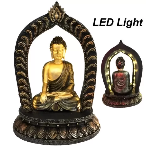 Buddha LED Light  22cm x 14cm.
