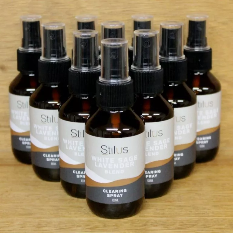 10 PACK - white sage & lavender clearing spray 100ml - 1 free