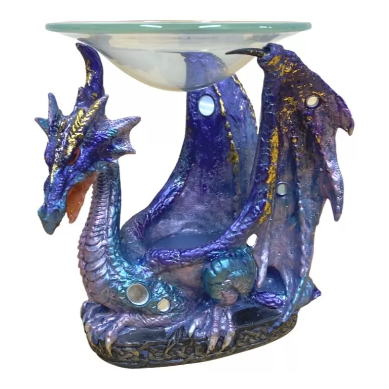 Blue Dragon Oil Burner 13x9cm
